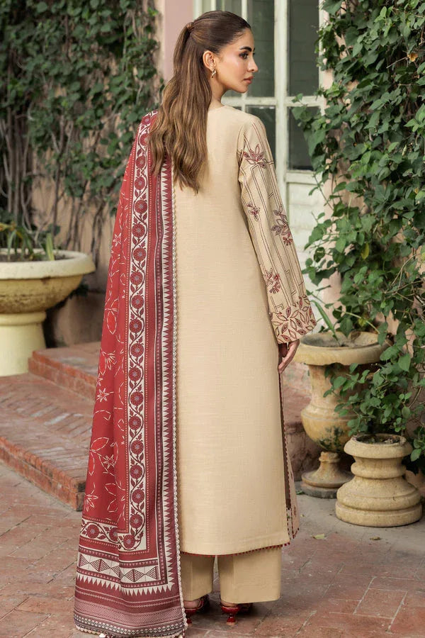 Farasha | Eminence Khaddar 25 | Sunrose - Aqsa Fabrics