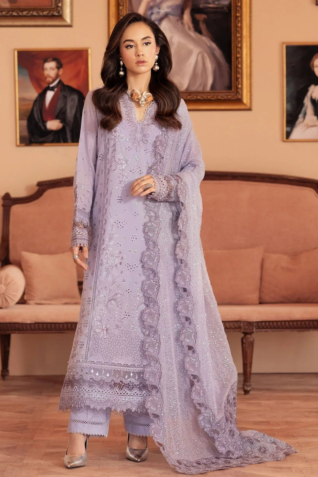 Nureh | Feya Eid Collection | FE-08 - Aqsa Fabrics