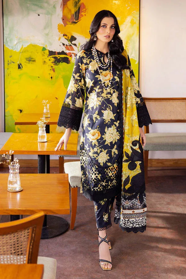Nureh | Glam Girl Lawn | GL-12 - Aqsa Fabrics
