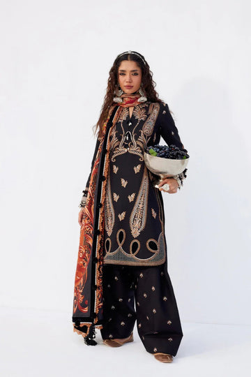 Saira Rizwan | Winter Khaddar 25 | MAHTAAB-SRW25-01 - Aqsa Fabrics