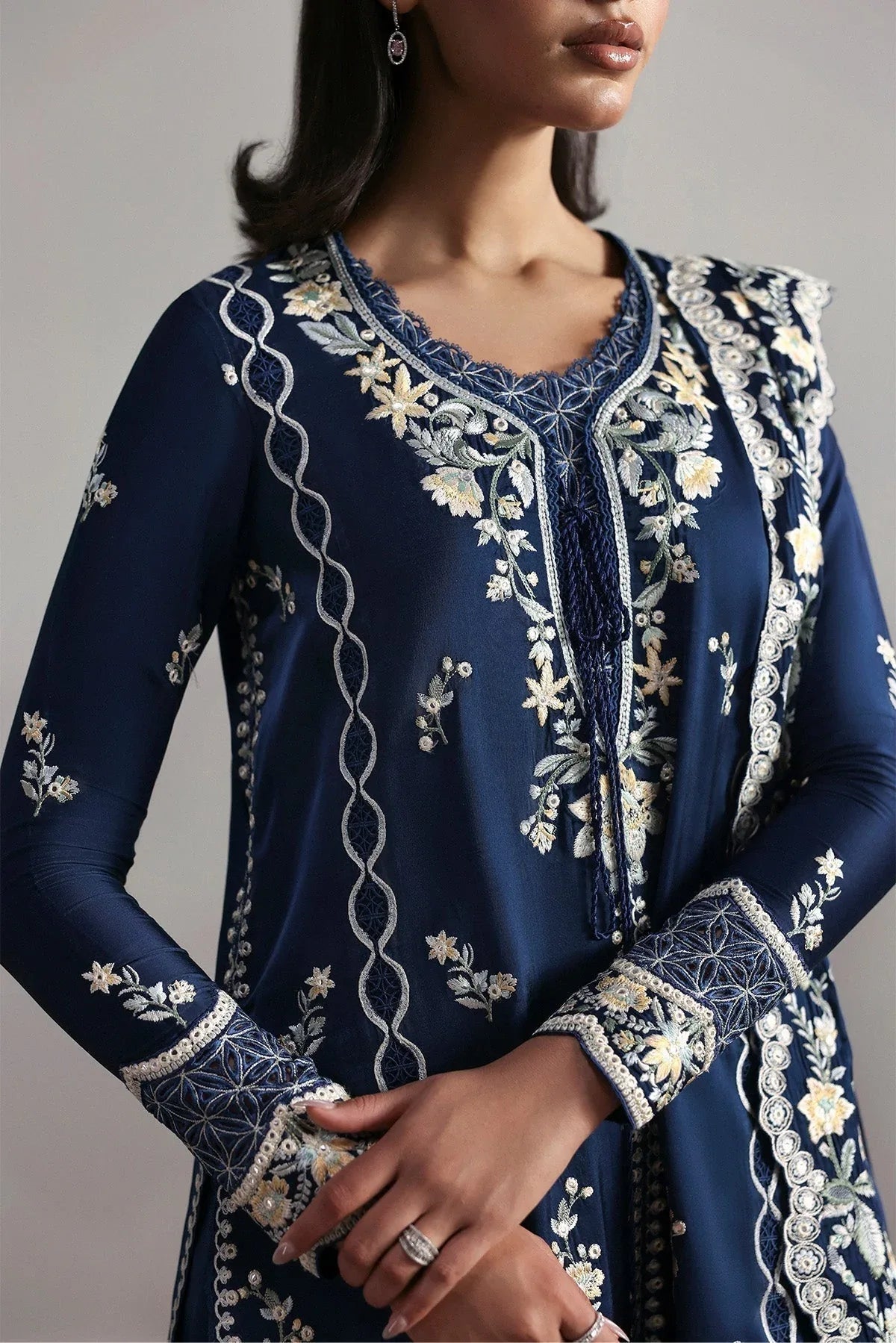 Afrozeh | Slate Ready to Wear | Alara - Aqsa Fabrics