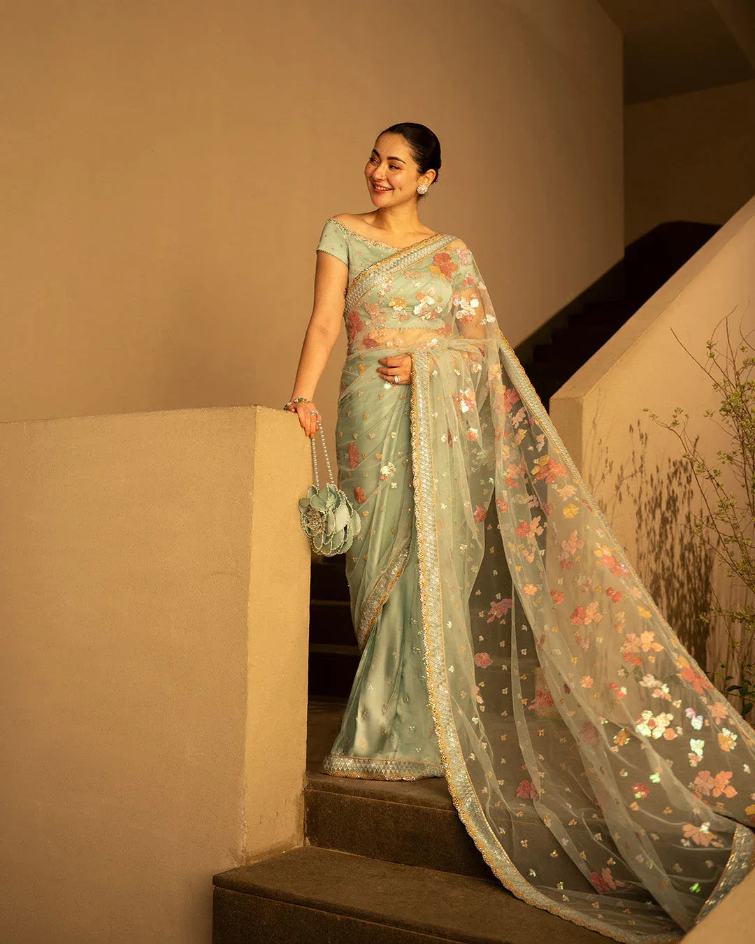 Faiza Saqlain | Reina Luxe | Nureet - Aqsa Fabrics