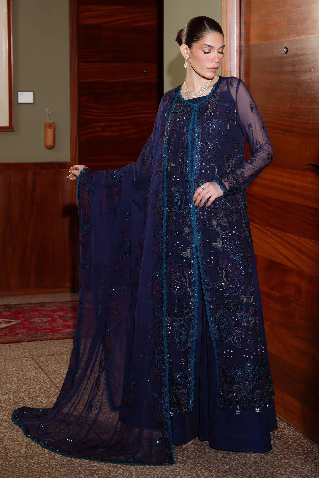 Nureh | Elaya Formals | NEL-87 - Aqsa Fabrics