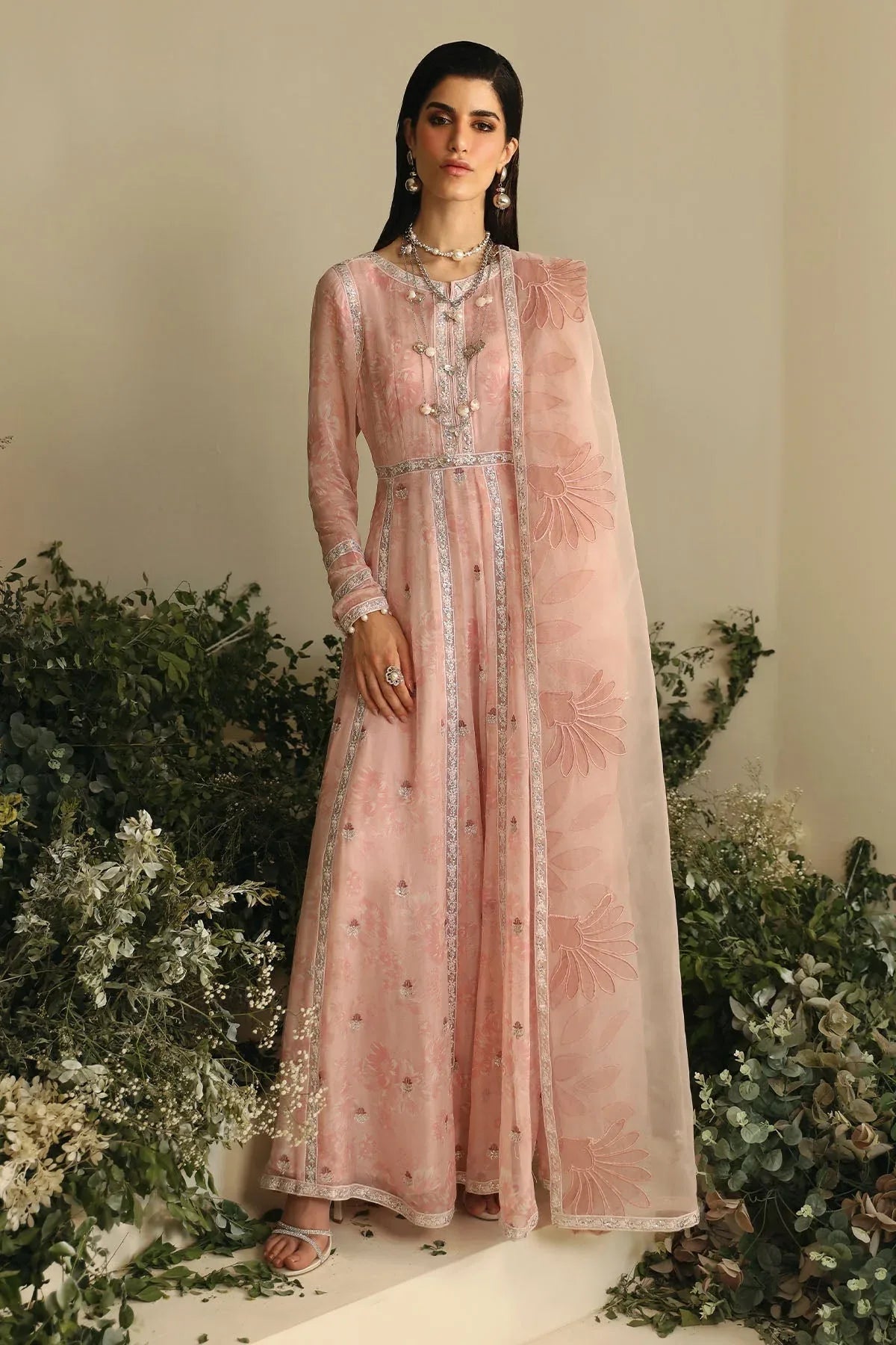 Nureh | Amaya Formals | AM-03 - Aqsa Fabrics