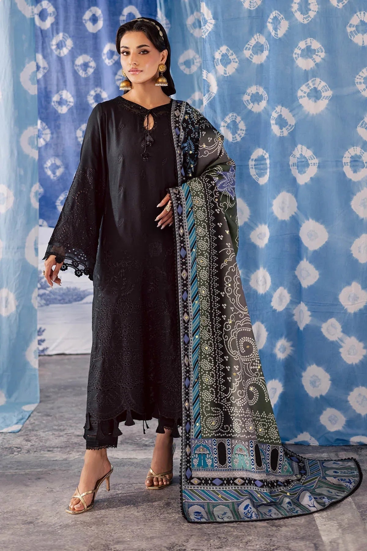 Nureh | Bazaar Luxe 25 | NE-209 - Aqsa Fabrics