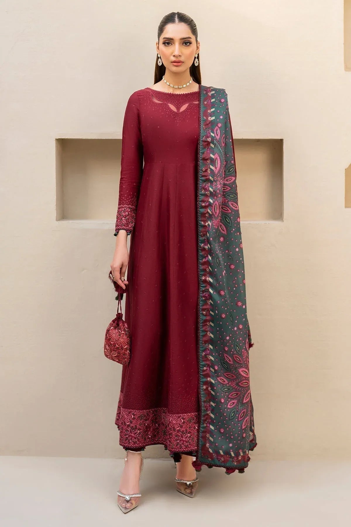 Jazmin | Irish Lawn SS 24 | D7 - Aqsa Fabrics