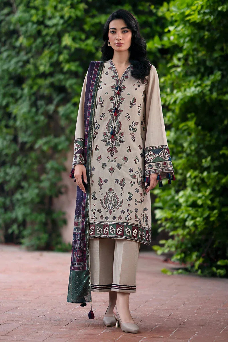 Jazmin | Winter Edition 24 | KHADDAR UW-0059 - Aqsa Fabrics
