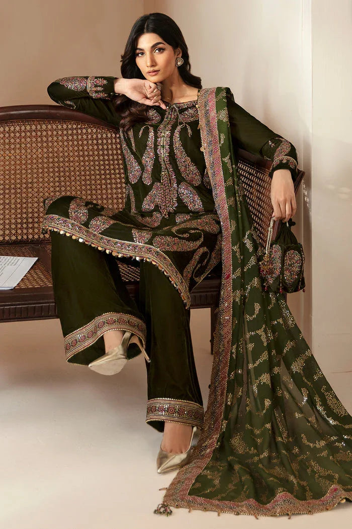Jazmin | Velvet Edit 24 | VF-2023 - Aqsa Fabrics