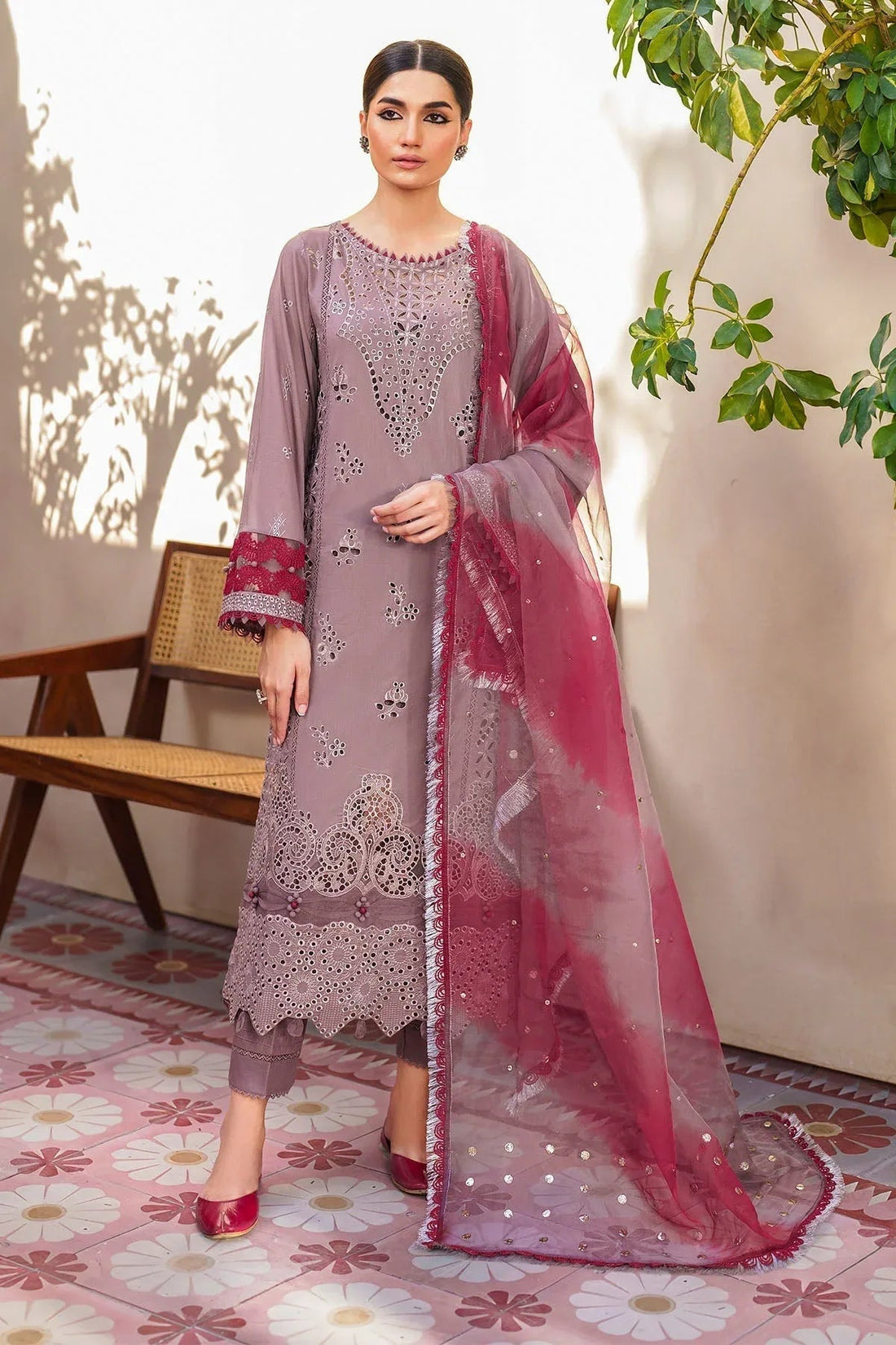 Nureh | Bazaar Lawn | NS-139 - Aqsa Fabrics