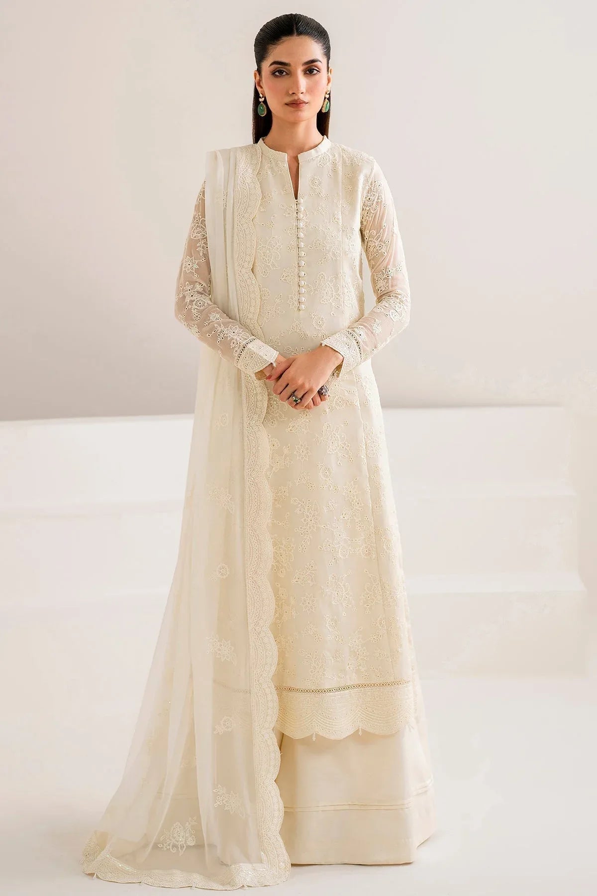 Farasha | Lumiere Formals | DOVE - Aqsa Fabrics