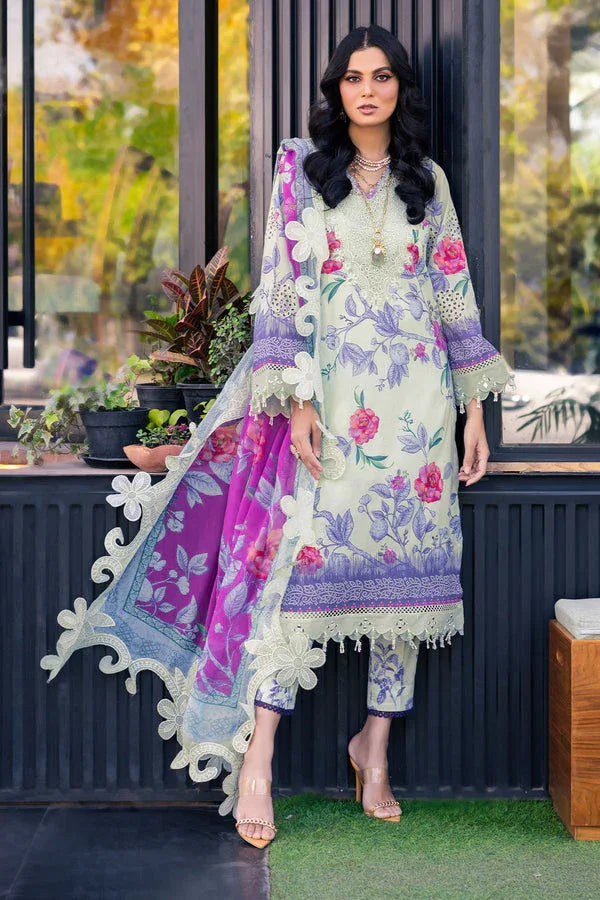 Nureh | Glam Girl Lawn | GL-07 - Aqsa Fabrics
