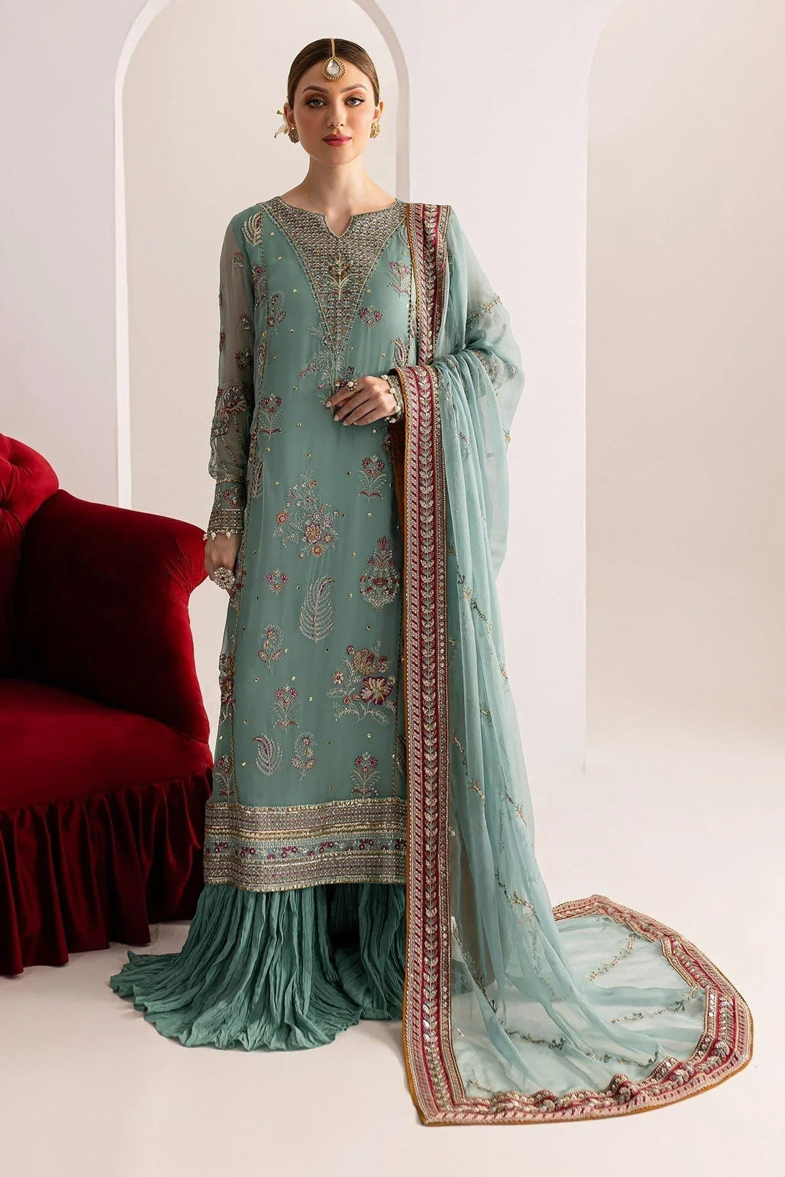 Nureh | Fancy Formals | NP-512 - Aqsa Fabrics