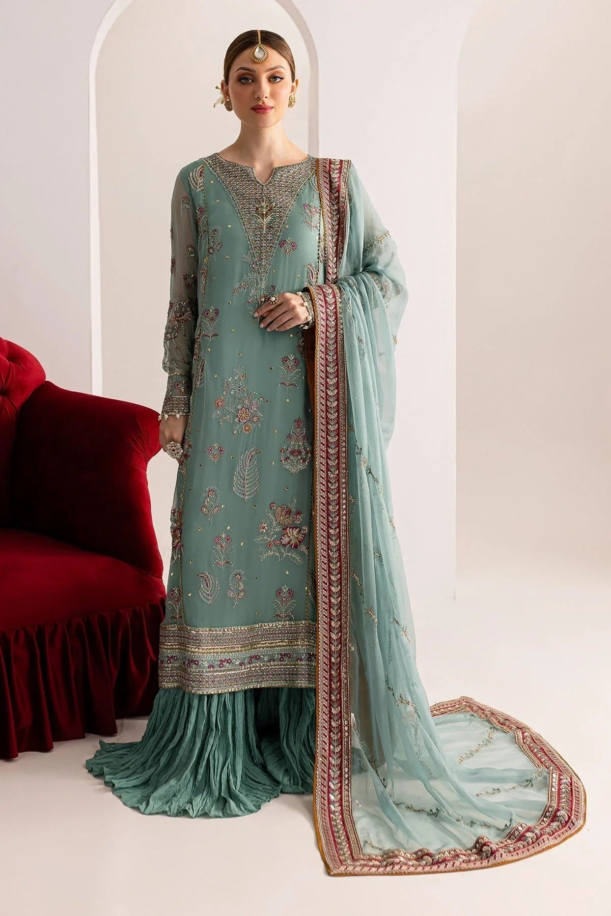 Nureh | Fancy Formals | NP-512 - Aqsa Fabrics