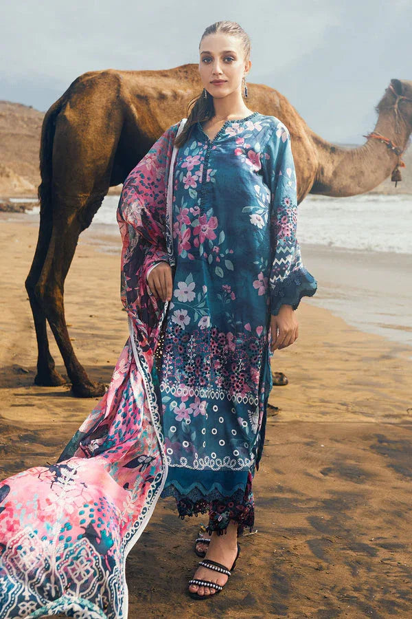 Nureh | Gardenia Lawn 24 | N-03 - Aqsa Fabrics