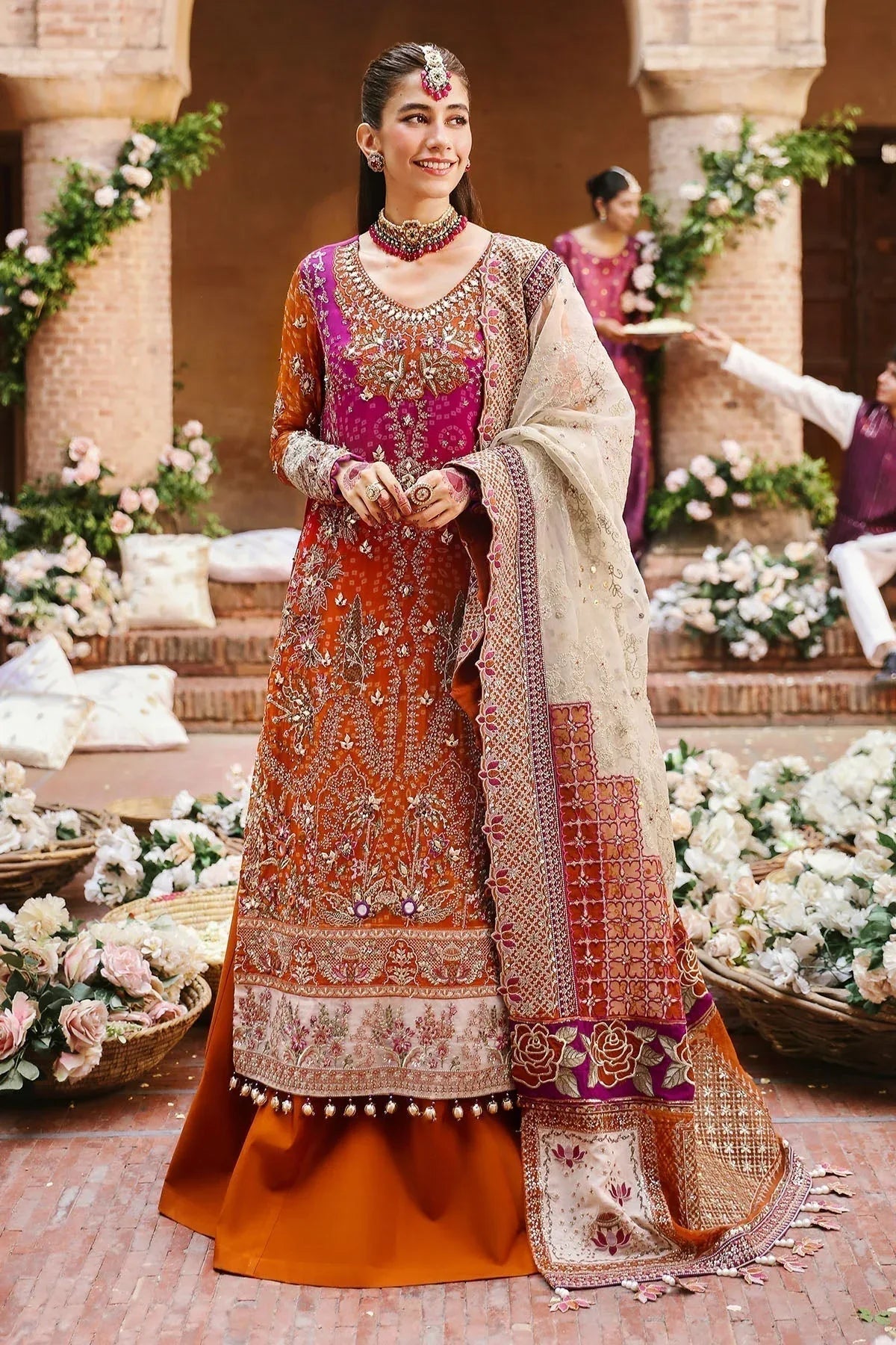 Nureh | Jhoomro Wedding Formals | NL-66 BANO - Aqsa Fabrics
