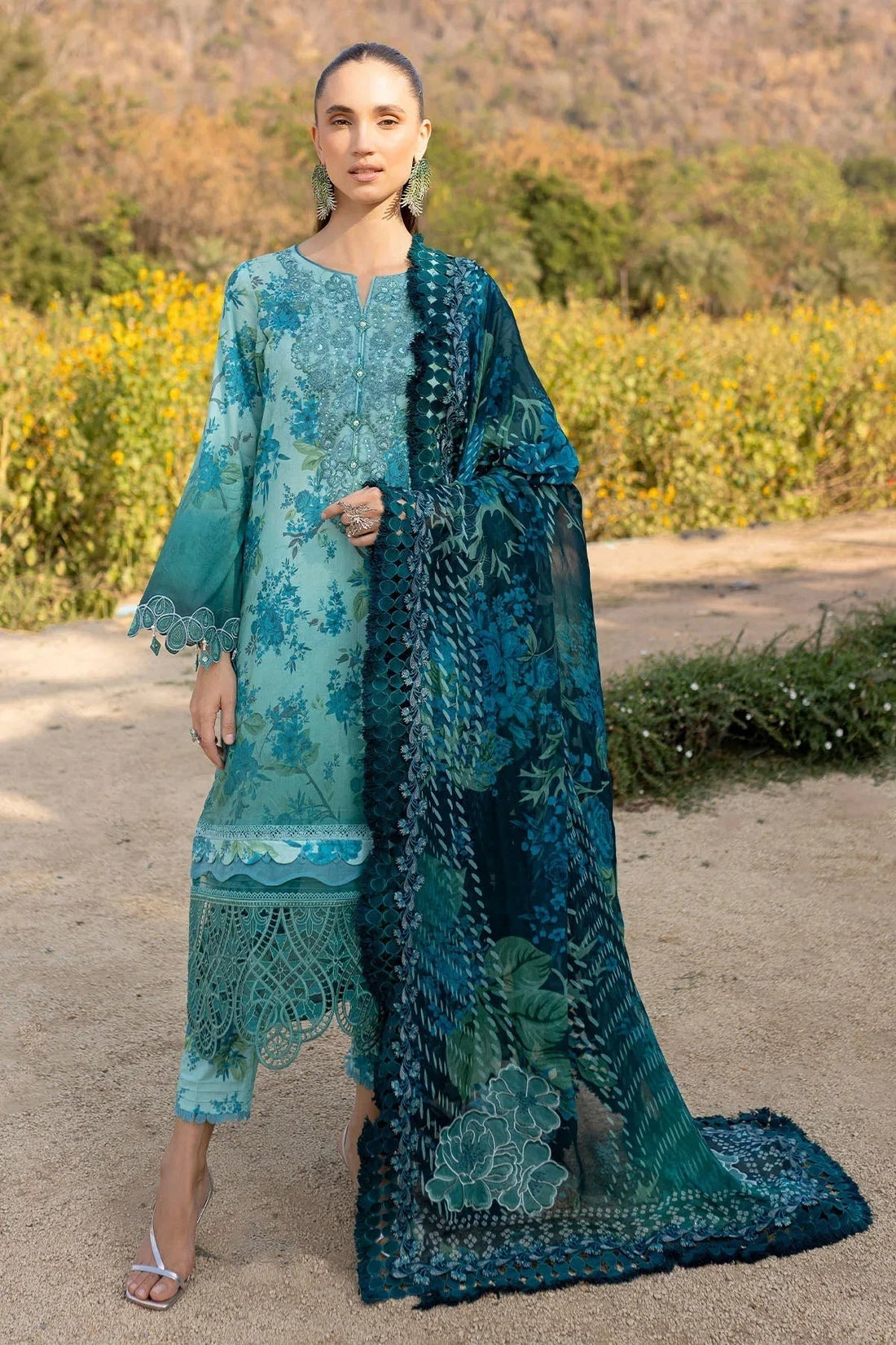 Nureh | Bloom 25 | BL-06 - Aqsa Fabrics