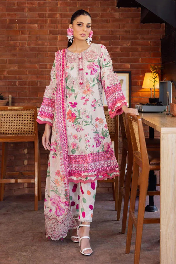 Nureh | Glam Girl Lawn | GL-11 - Aqsa Fabrics