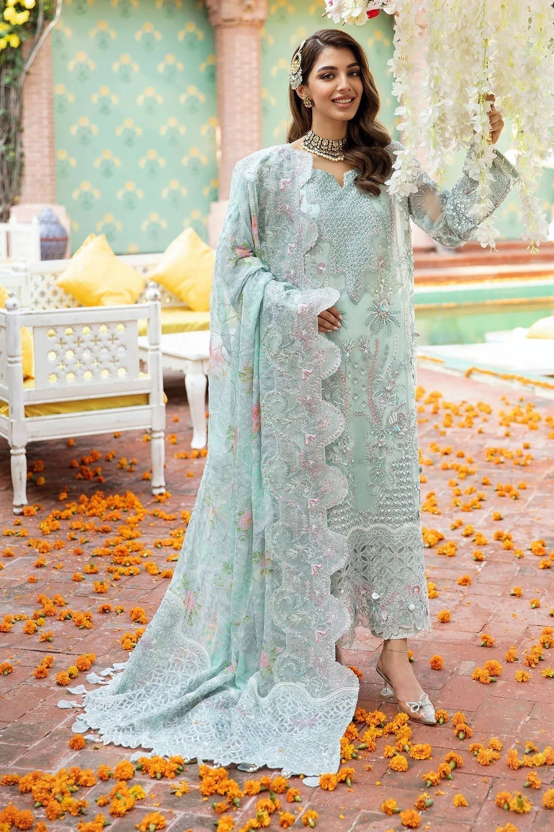 Nureh | Jhoomro Wedding Formals |NL-55 - REENA - Aqsa Fabrics
