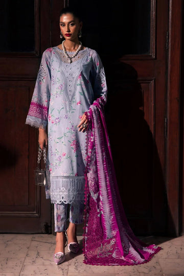 Nureh | Glam Girl Lawn | GL-17 - Aqsa Fabrics