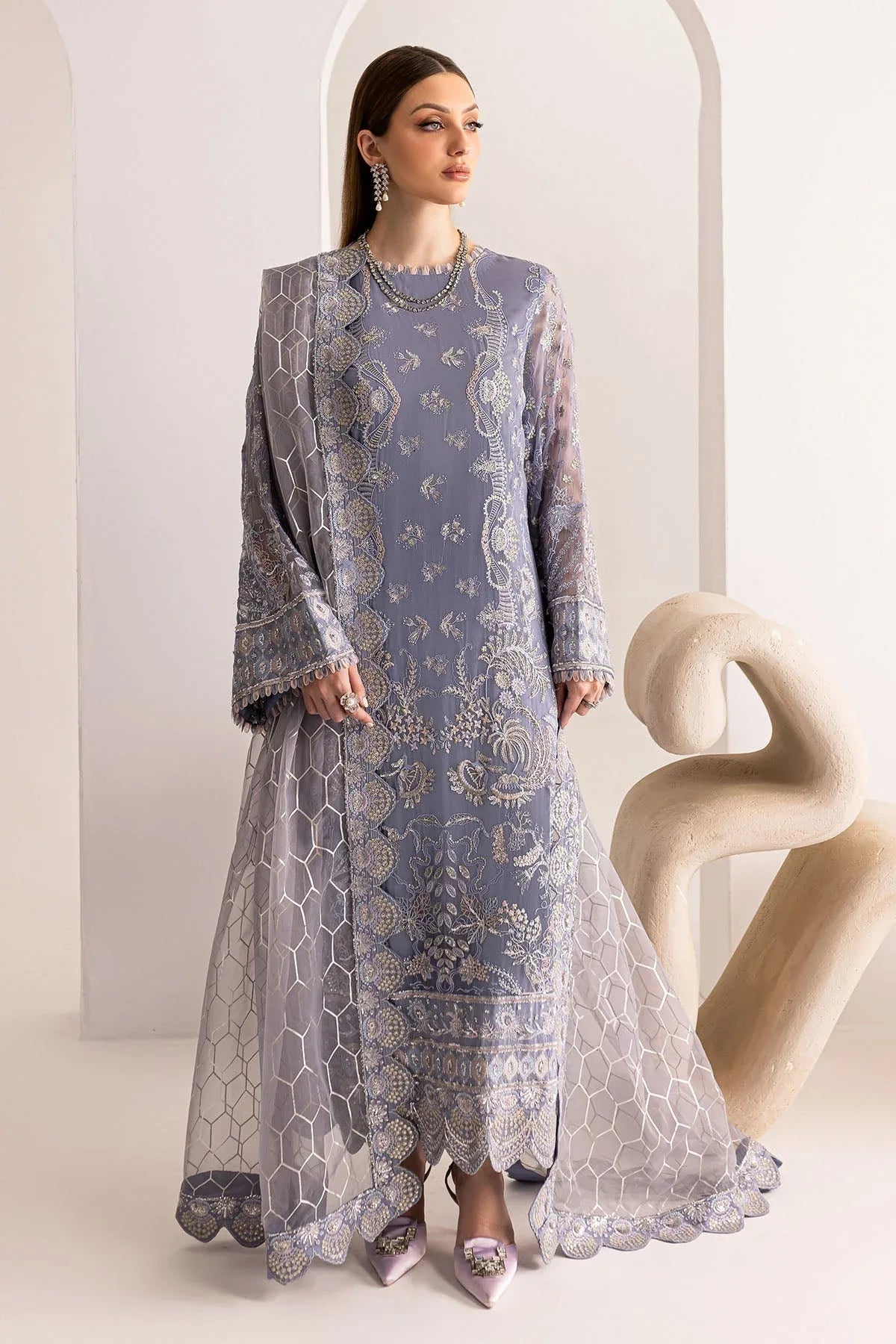 Nureh | Fancy Formals | NP-518 - Aqsa Fabrics