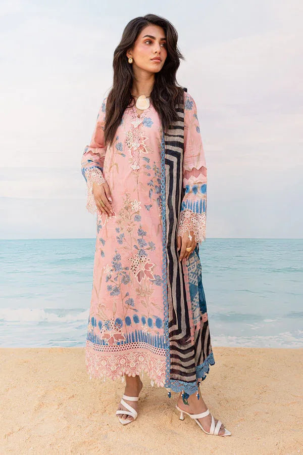 Nureh | Gardenia Lawn 24 | NS-132 A - Aqsa Fabrics