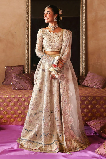 Nureh | Jhoomro Wedding Formals | NL-72 CHANDNI - Aqsa Fabrics