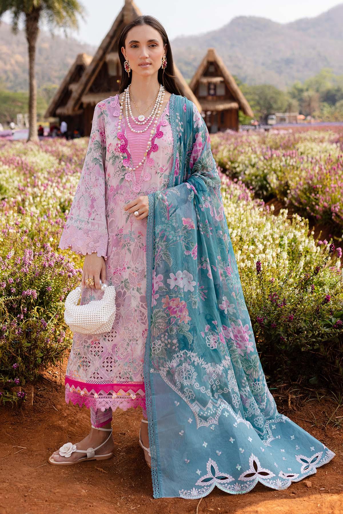 Nureh | Bloom 25 |BL-01 - Aqsa Fabrics