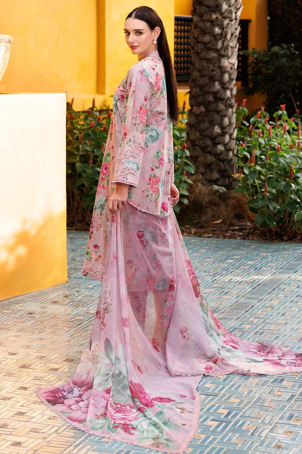 Farasha | Printed Essentials | Spring Muse - Aqsa Fabrics