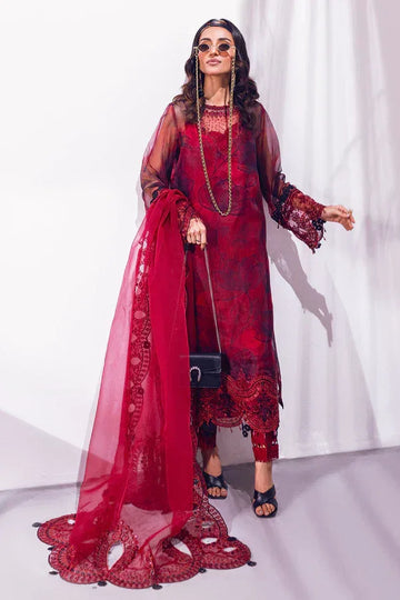 Nureh | Ballerina Formals | Tuberose - Aqsa Fabrics