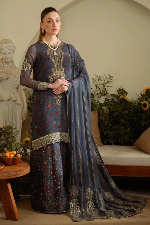 Nureh | Amaya Formals | AM-10 - Aqsa Fabrics