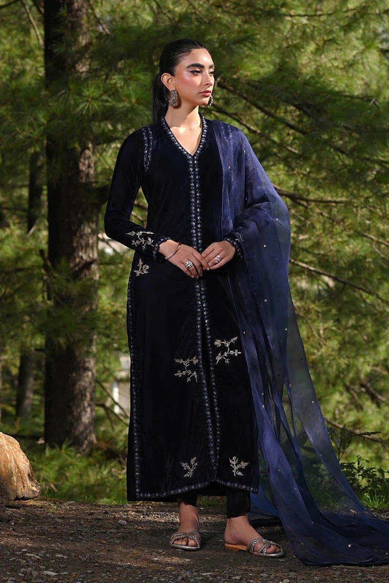 Hue Pret | Farasha Luxury Winter | Meliha - Aqsa Fabrics