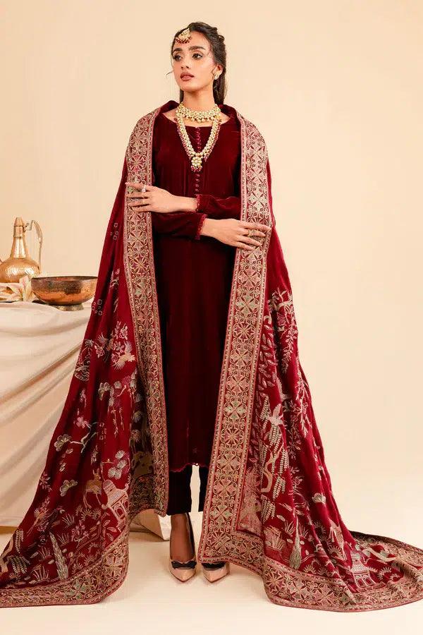 Nureh | Shades of Winter | NSS-16 - Aqsa Fabrics