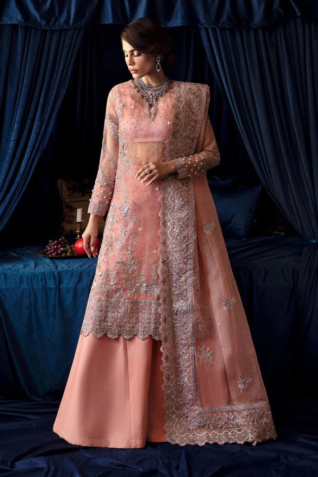 Nureh | Elanora Formal 24 | NEL-51-Erika - Aqsa Fabrics