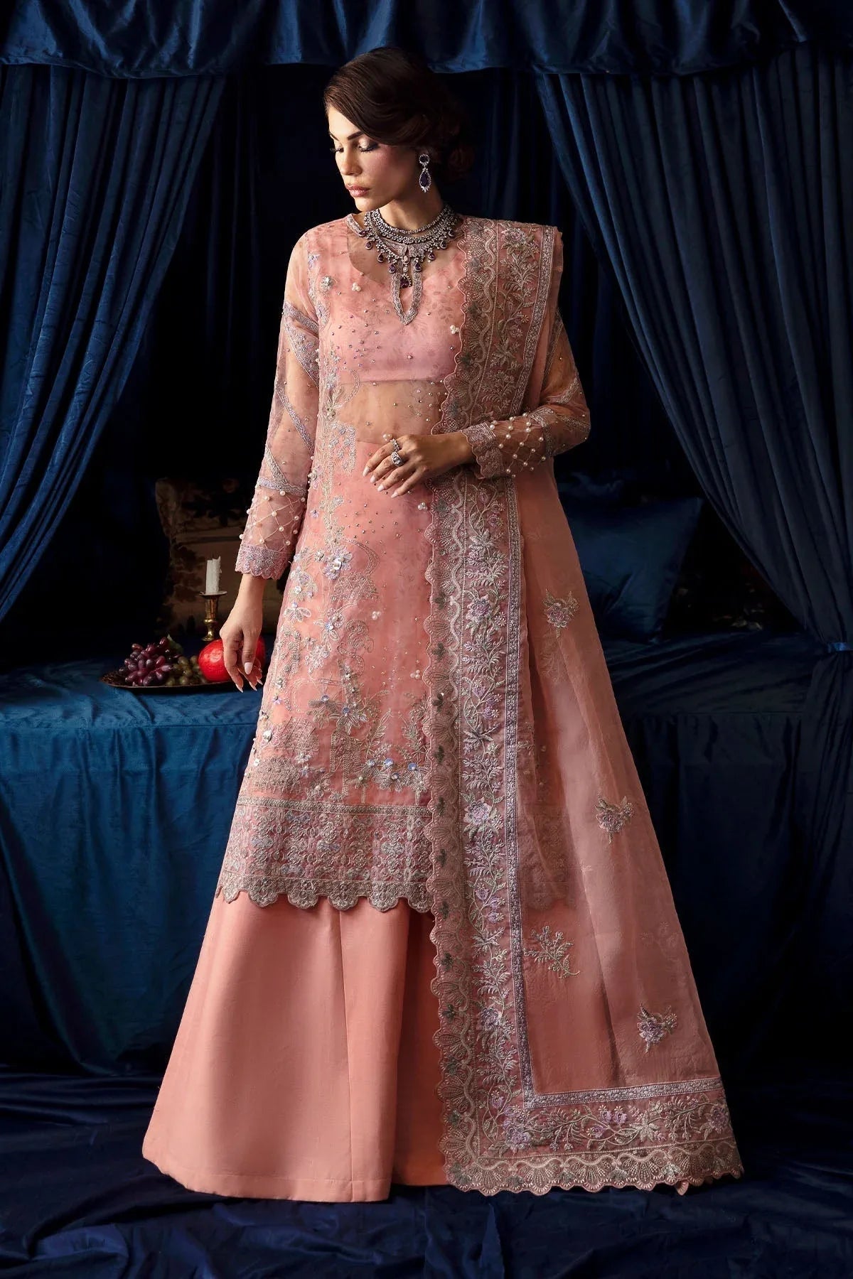 Nureh | Elanora Formal 24 | NEL-51-Erika - Aqsa Fabrics