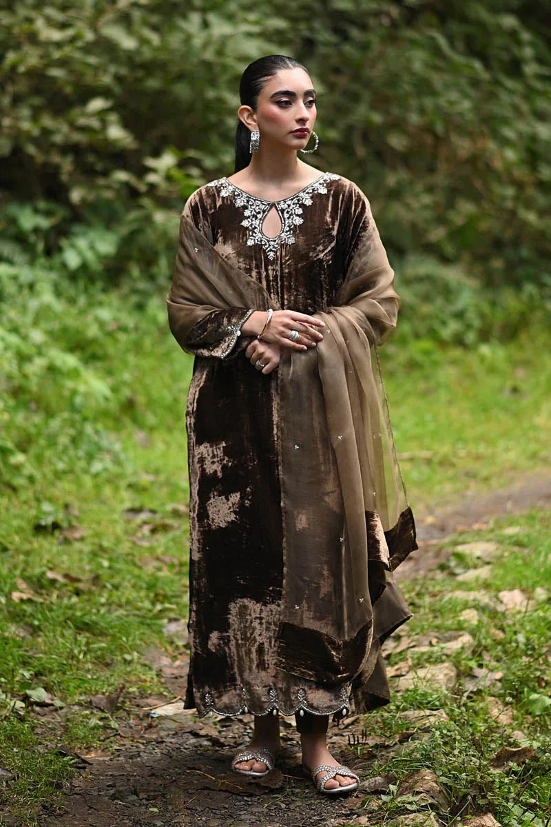 Hue Pret | Farasha Luxury Winter | Baran - Aqsa Fabrics