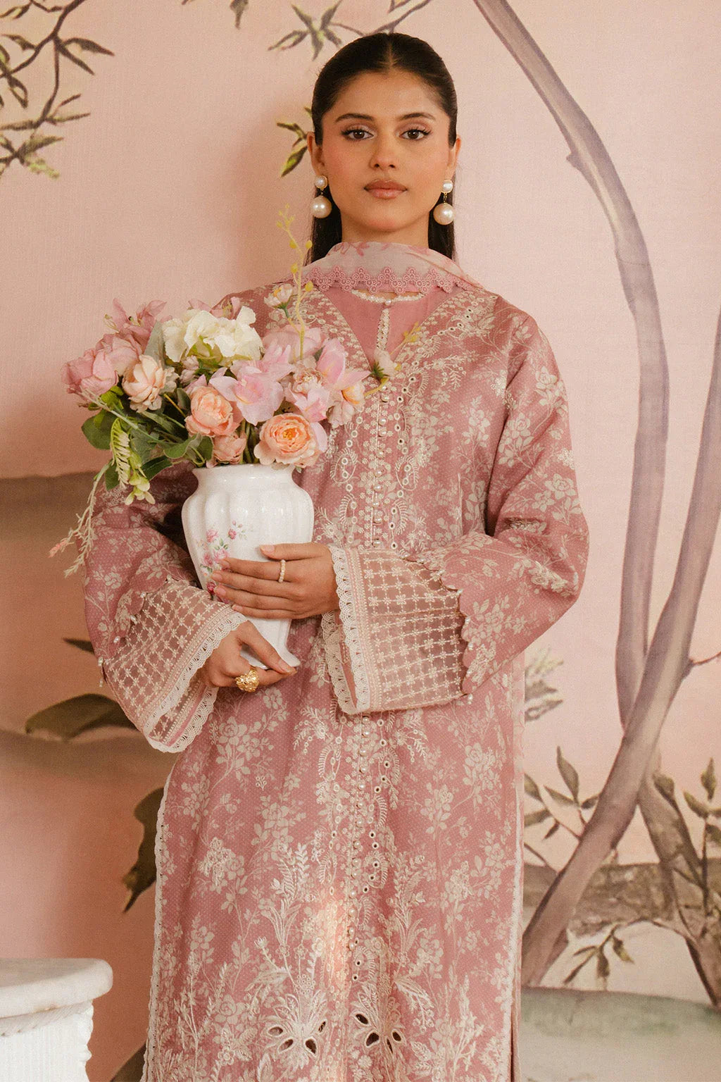 Ayzel | Armelia Printed Lawn 25 | Sylvie - Aqsa Fabrics