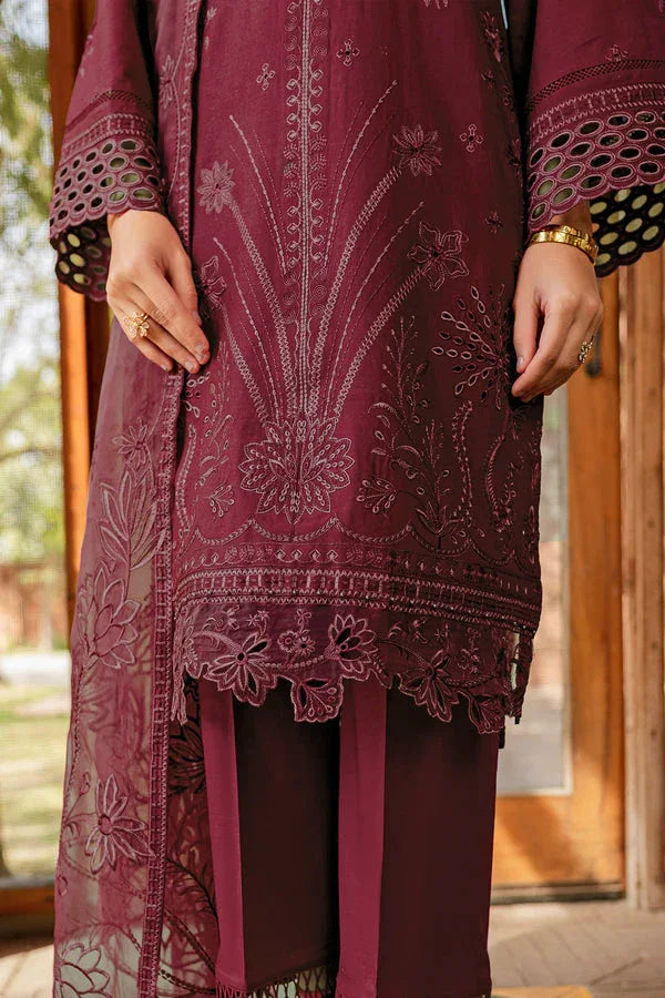 Farasha | Summer Weaves Embroidered Lawn | Zella - Aqsa Fabrics
