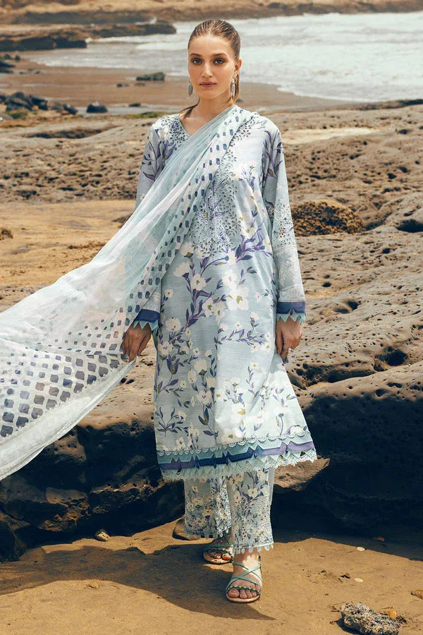 Nureh | Gardenia Lawn 24 | N-08 - Aqsa Fabrics
