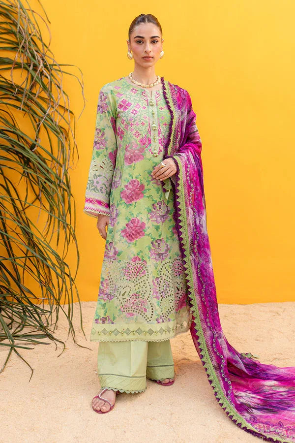 Nureh | Gardenia Lawn 24 | NS-139 A - Aqsa Fabrics