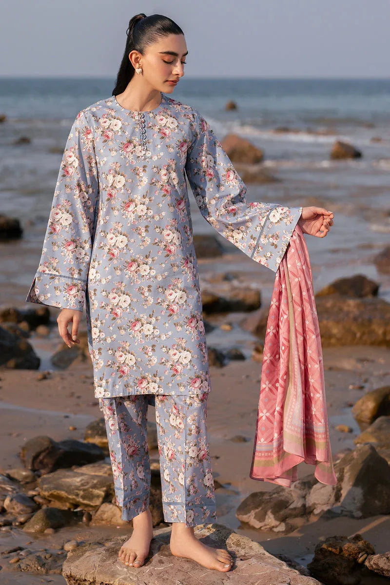 Jazmin | Summer Lawn 25 | USE-9154 - Aqsa Fabrics