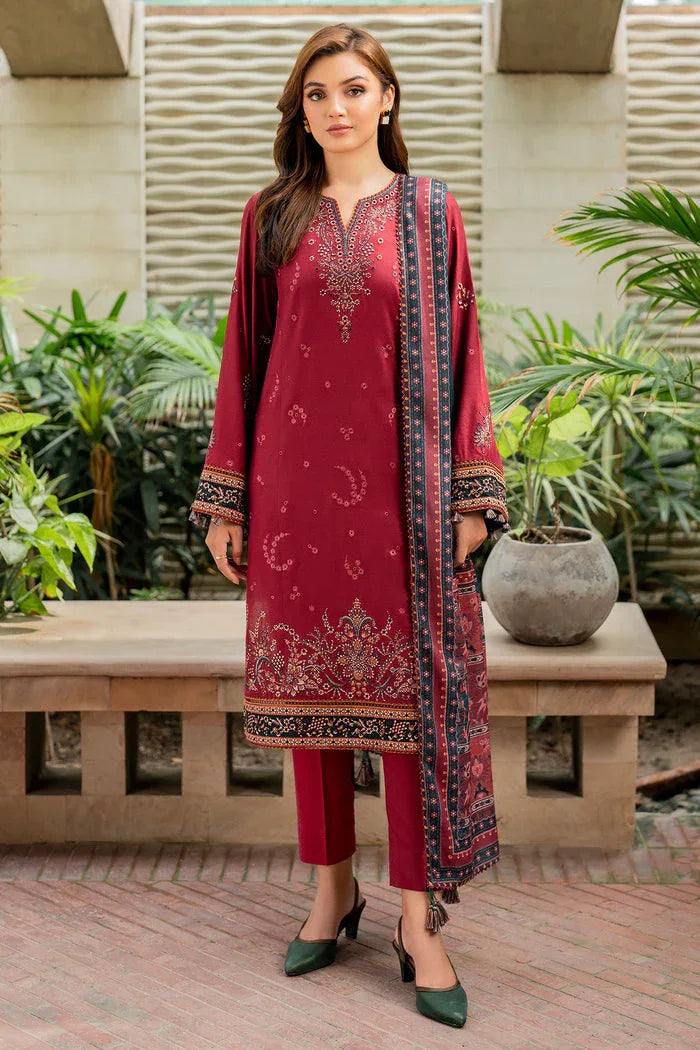 Jazmin | Winter Edition 24 | VISCOSE UW-0048 - Aqsa Fabrics