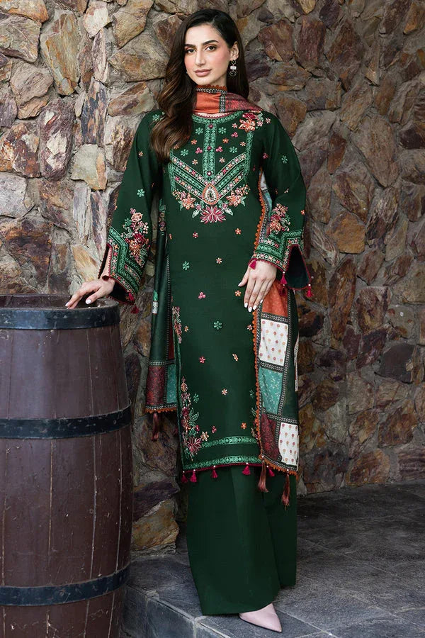 Farasha | Eminence Khaddar 25 | Daisywink - Aqsa Fabrics