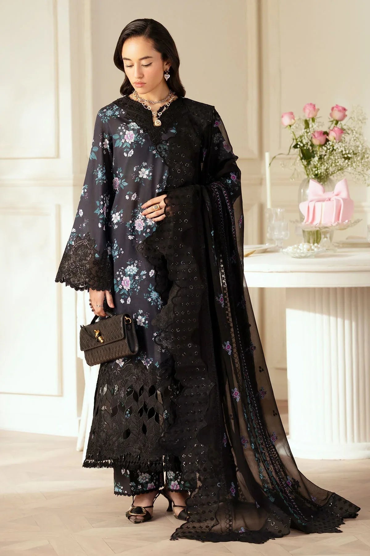 Nureh | Feya Eid Lawn | FE-04 - Aqsa Fabrics