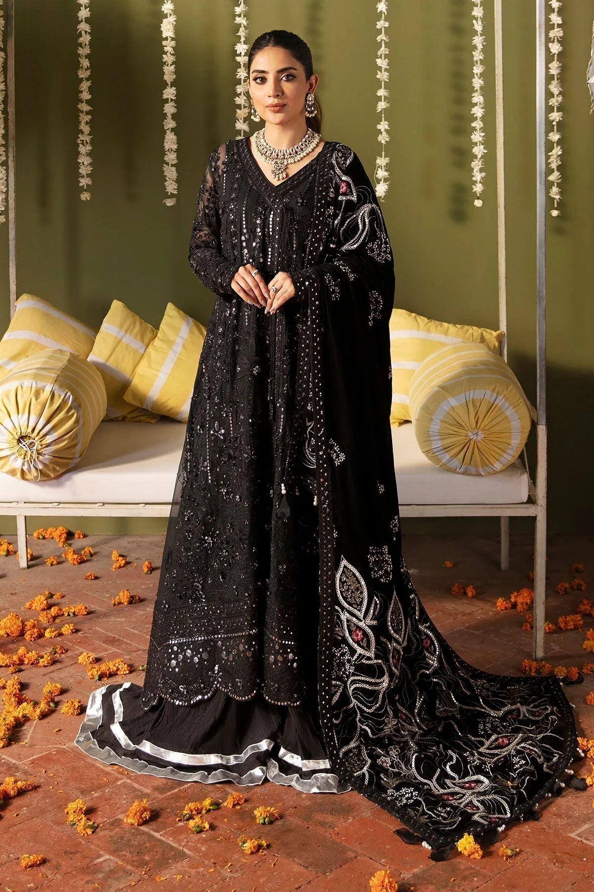 Nureh | Jhoomro Wedding Formals |NL-57 - LIBAS-E-KHAS - Aqsa Fabrics