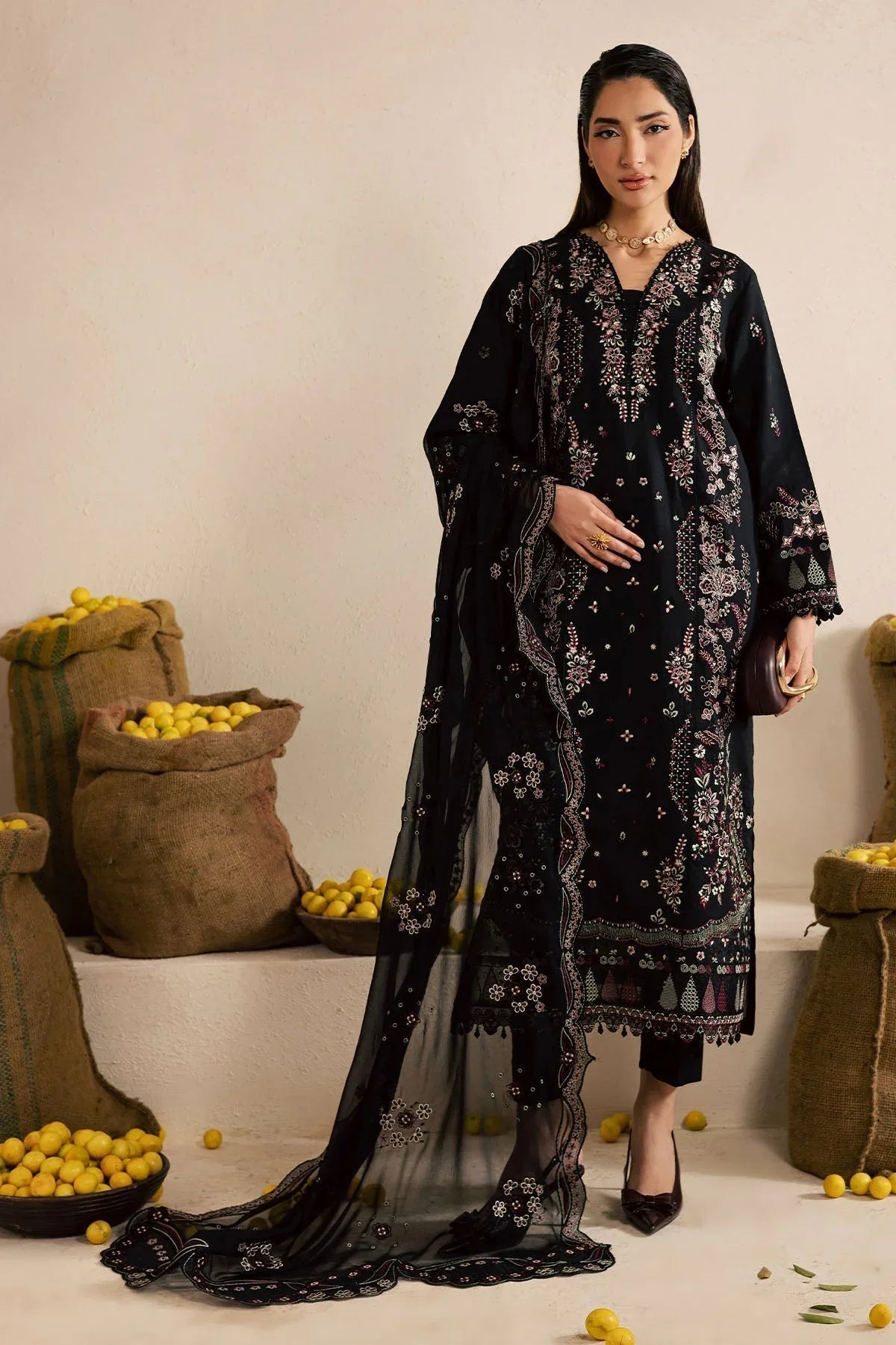 Nureh | Karandi Collection | NE-221 - Aqsa Fabrics