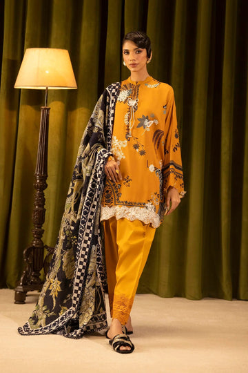 Sana Safinaz | Muzlin Winter 25 | 020A - Aqsa Fabrics