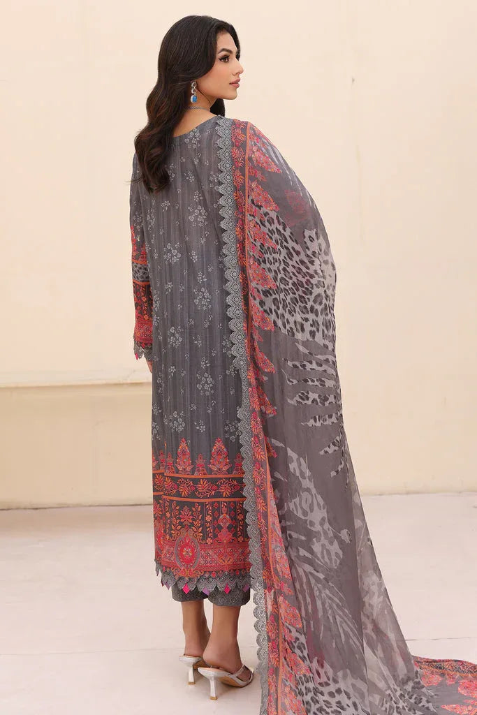 Charizma | Naranji Embroidered Lawn 24 | CN4-006 - Aqsa Fabrics