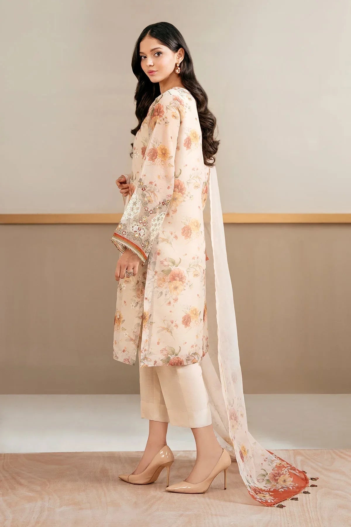 Baroque | Formal Collection |  SF-4034 - Aqsa Fabrics