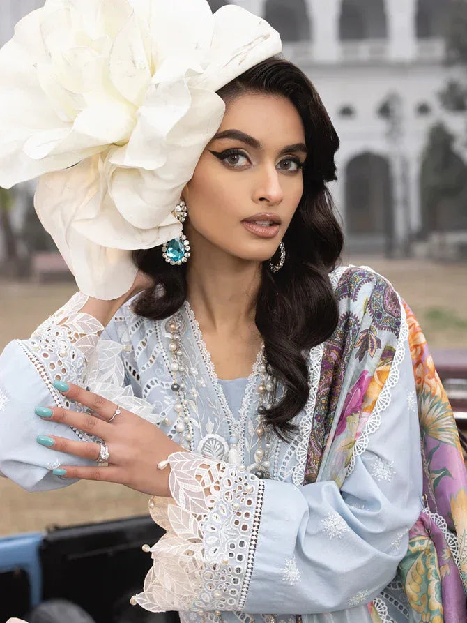 Faiza Faisal | Maya Luxury Lawn | Anja - Aqsa Fabrics