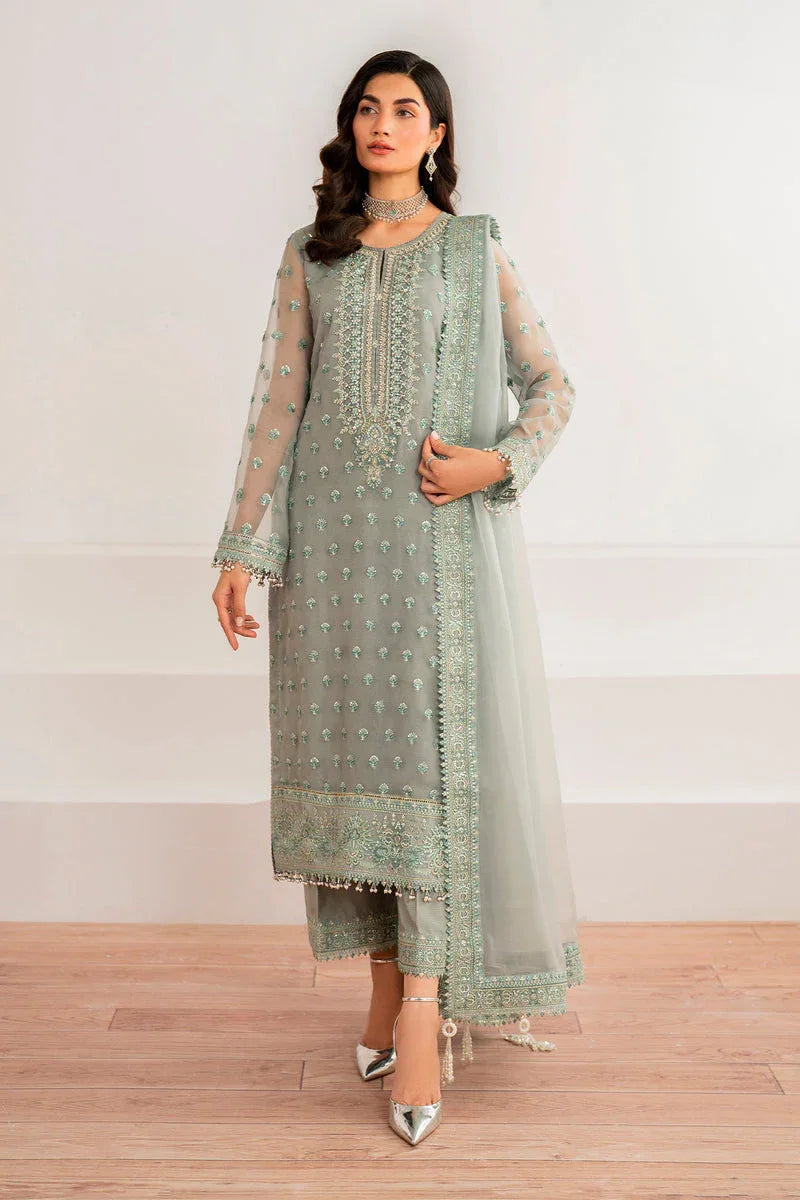 Baroque | Formal Collection | CHIFFON UF-692 - Aqsa Fabrics